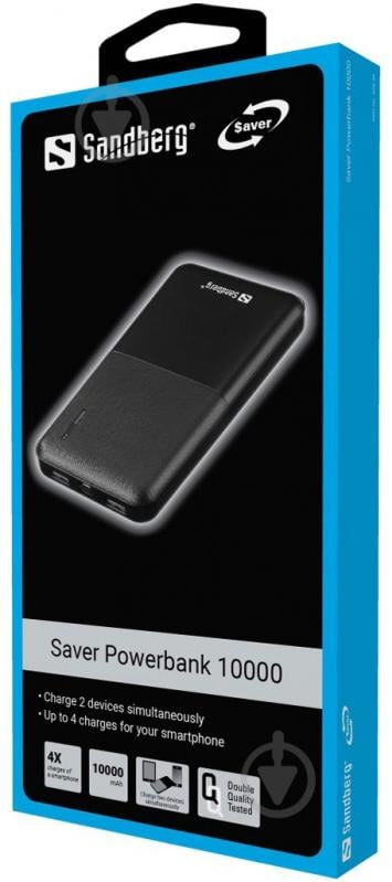 Повербанк Sandberg 10000 mAh black (320-34) - фото 5