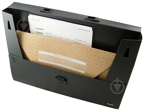 Портфель A3 1611-01-a черная Axent - фото 2