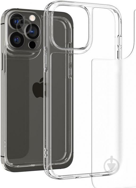 Чехол Spigen Quartz Hybrid Matte Clear для Apple iPhone 13 Pro Max (ACS03215) - фото 2