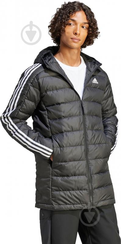 Пуховик чоловічий зимовий Adidas ESS 3S L D H PA HZ8522 р.2XL чорний - фото 5