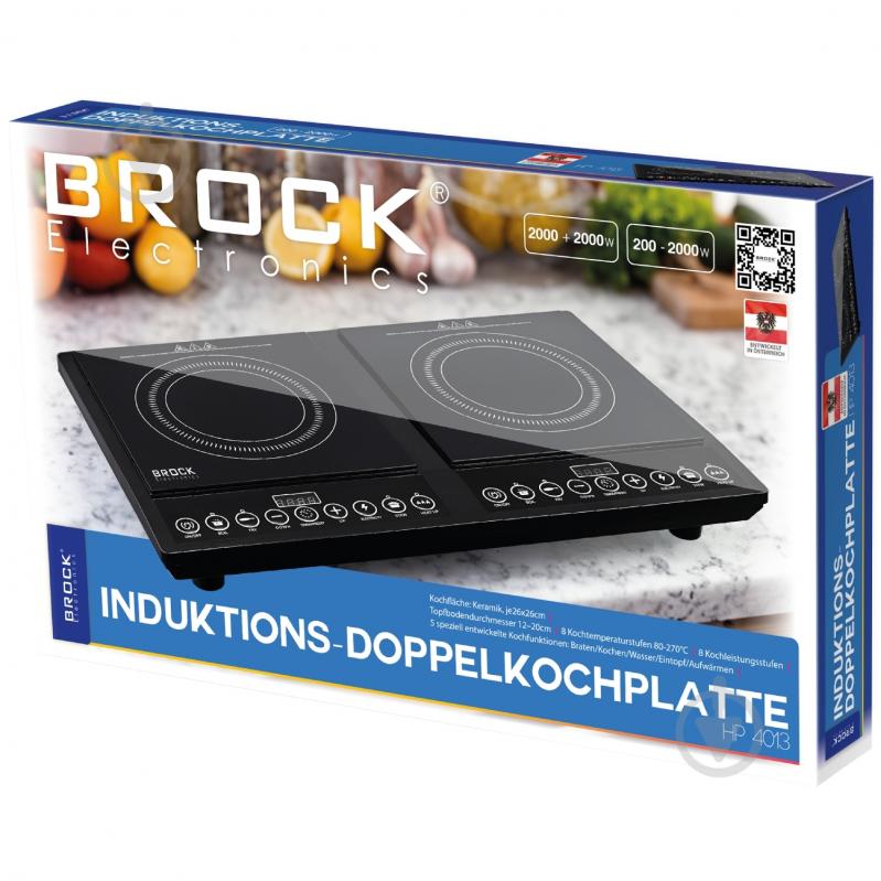 Плита электрическая настольная Brock HP4013 - фото 2 Плита электрическая настольная Brock HP4013 - фото 2
