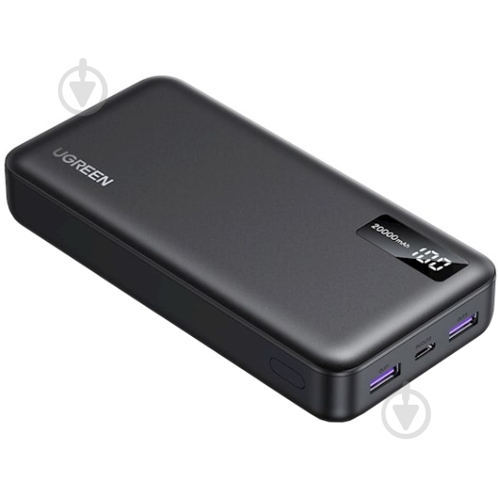Повербанк UGREEN PB312 20000 mAh black (25683) - фото 3 Повербанк UGREEN PB312 20000 mAh black (25683) - фото 3