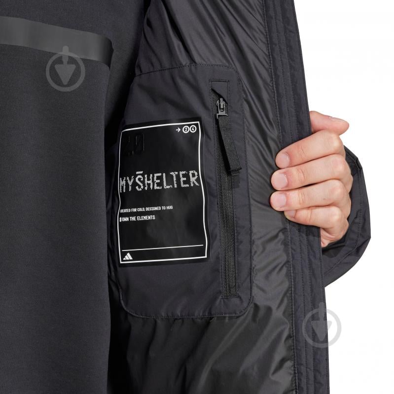 Куртка-парка мужская зимняя Adidas MYSHELTER PARKA IS9049 р.2XL черная - фото 3