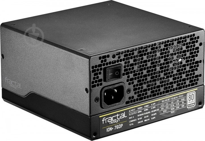 Блок живлення Fractal Design Ion+Platinum 760W FD-PSU-IONP-760P-BK-EU - фото 6