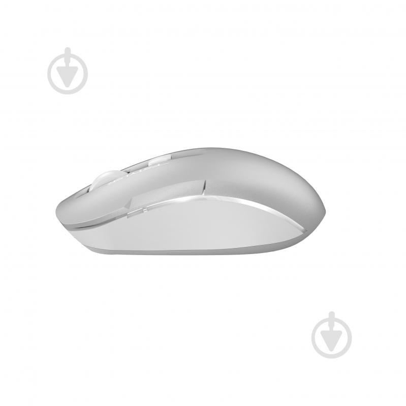 Мышка беспроводная A4Tech silver (FB26CS Air2 (Icy White)) - фото 4