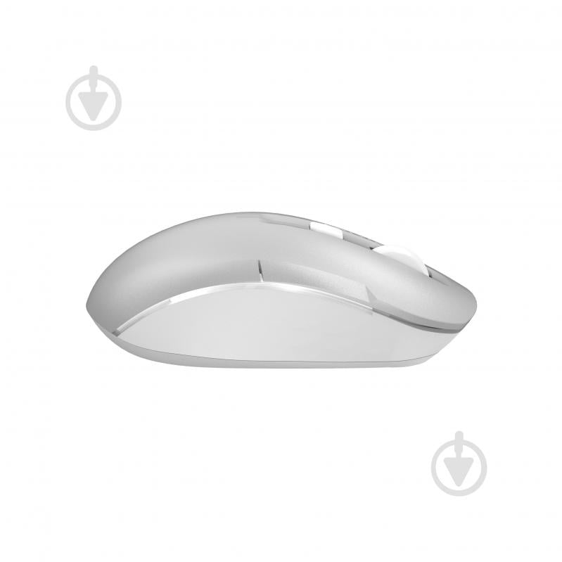 Мышка беспроводная A4Tech silver (FB26CS Air2 (Icy White)) - фото 5
