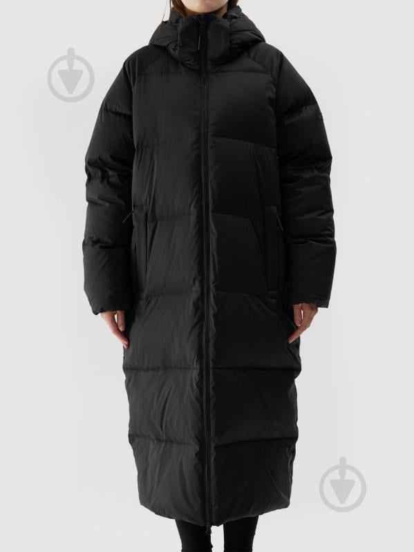 Пуховик женский зимний 4F DOWN JACKET F465 4FWAW24TDJAF465-20S р.2XL черный - фото 8