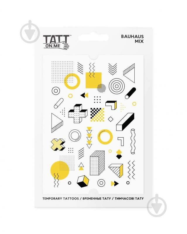 Тату временное TATTon.me Bauhaus mix - фото 1