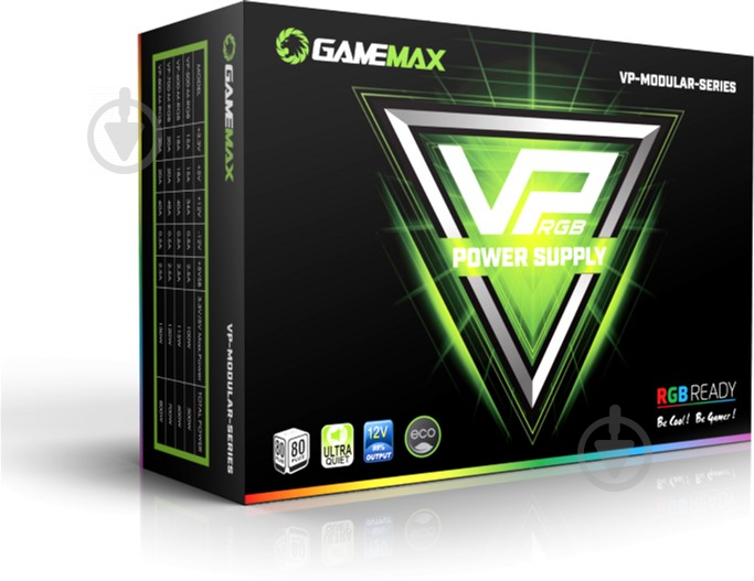 Блок живлення GameMax VP-500-M-RGB 500 Вт - фото 10