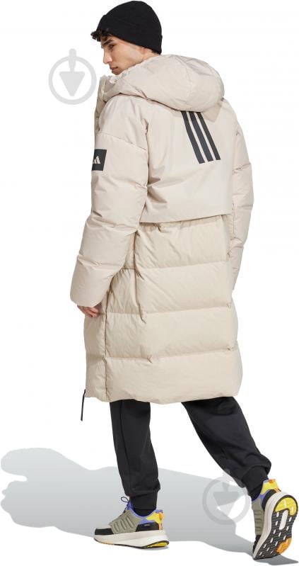 Куртка-парка мужская зимняя Adidas MYSHELTER PARKA IV7364 р.L бежевая - фото 2