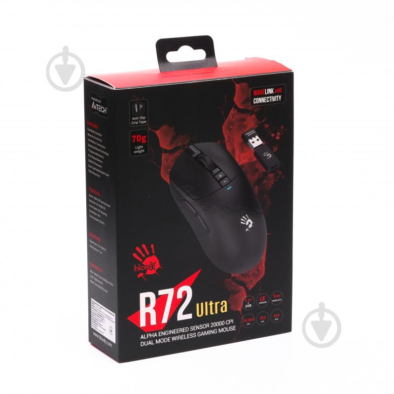 Игровая мышь BLOODY black (R72 Ultra (Black)) - фото 11