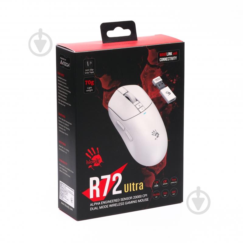 Игровая мышь BLOODY (R72 Ultra (White)) - фото 11 Игровая мышь BLOODY (R72 Ultra (White)) - фото 11