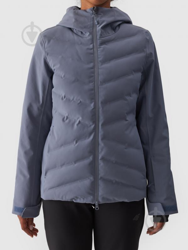 Куртка женская зимняя 4F TECHNICAL JACKET F591 4FWAW24TTJAF591-32S р.L синяя - фото 11