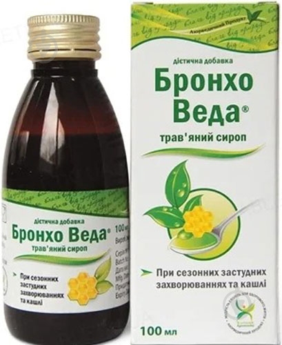 Бронхо Веда Травяной во флак. сироп 100 мл - фото 1