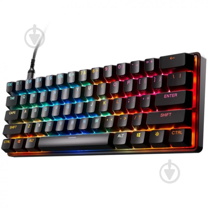 Клавіатура ігрова SteelSeries Apex Pro Mini Gen 3 (64913) black - фото 2 Клавіатура ігрова SteelSeries Apex Pro Mini Gen 3 (64913) black - фото 2