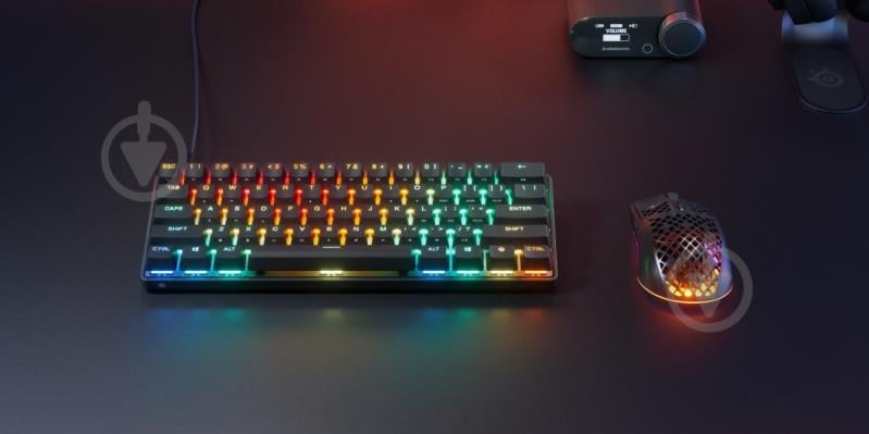 Клавіатура ігрова SteelSeries Apex Pro Mini Gen 3 (64913) black - фото 4 Клавіатура ігрова SteelSeries Apex Pro Mini Gen 3 (64913) black - фото 4