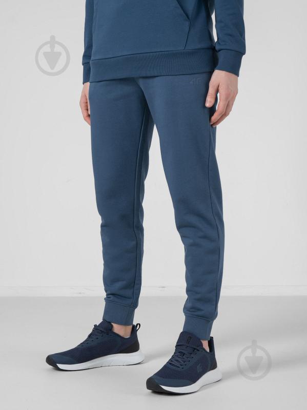 Брюки 4F 4FSS22TTROM081-32S р. L синий - фото 2 Брюки 4F 4FSS22TTROM081-32S р. L синий - фото 2