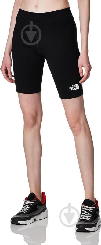 Шорти THE NORTH FACE W INTERLOCK COTTON SHORT NF0A7ZGJJK3 р. XL чорний - фото 1