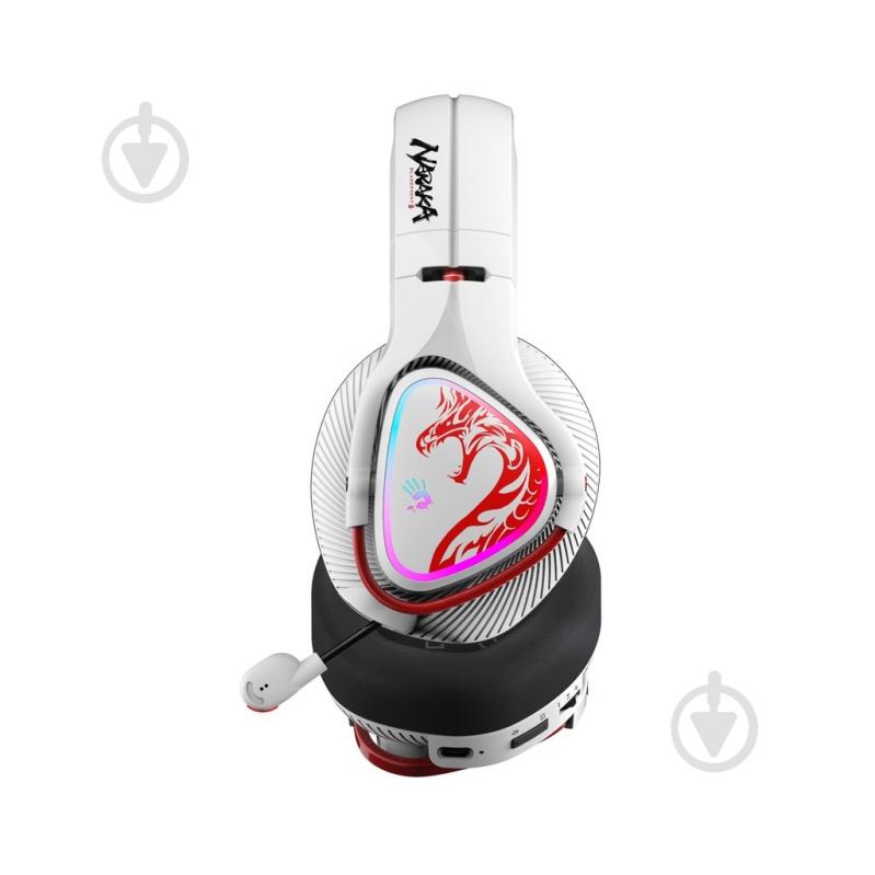 Наушники BLOODY white (MR720 (Naraka)) - фото 2