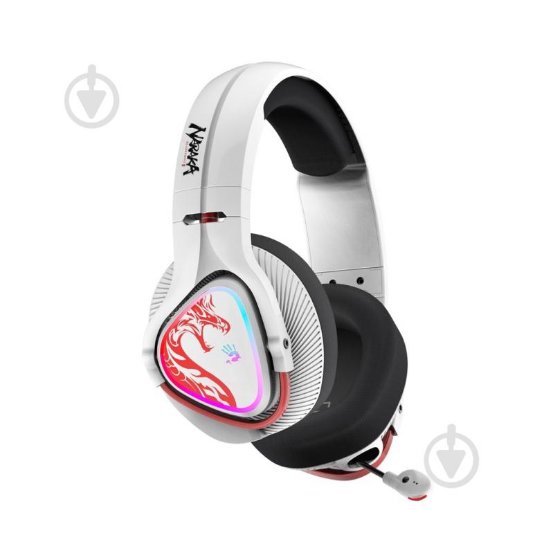 Наушники BLOODY white (MR720 (Naraka)) - фото 3