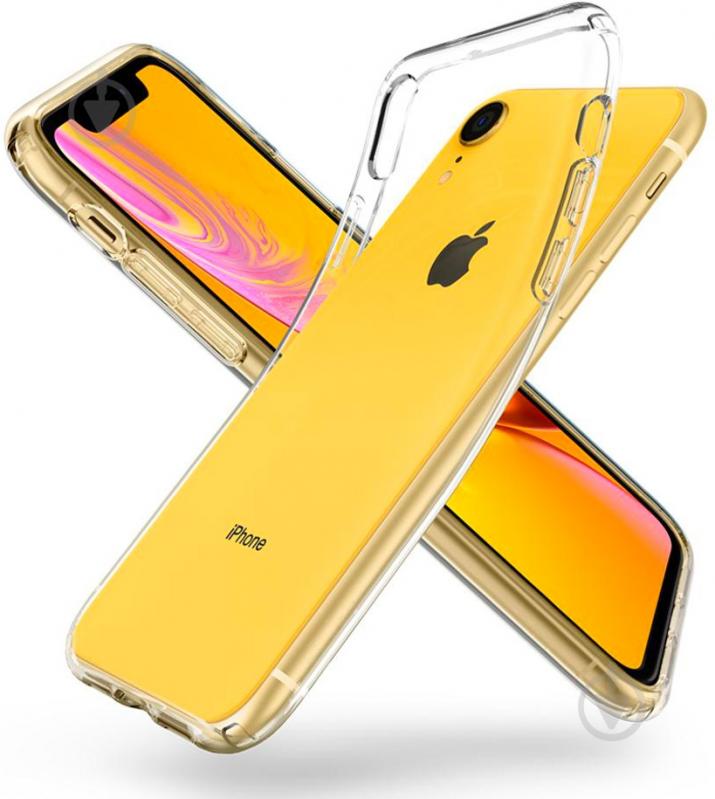 Чехол Spigen Liquid Crystal для Apple iPhone XR (064CS24866) crystal clear - фото 6