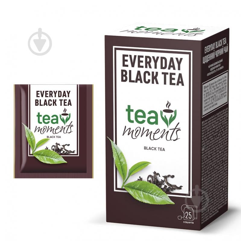 Чай черный Tea Moments Everyday Black 25 шт. 45 г - фото 1