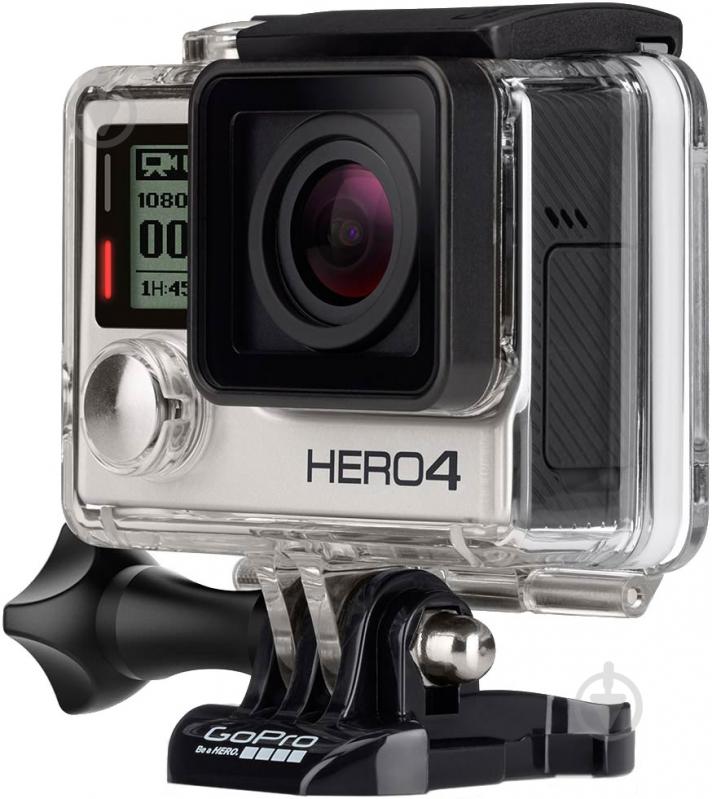 Экшн-камера GoPro HERO4 silver (HERO 4 Silver) - фото 2 Экшн-камера GoPro HERO4 silver (HERO 4 Silver) - фото 2