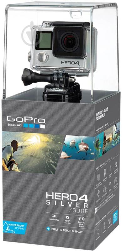 Экшн-камера GoPro HERO4 silver (HERO 4 Silver) - фото 8 Экшн-камера GoPro HERO4 silver (HERO 4 Silver) - фото 8