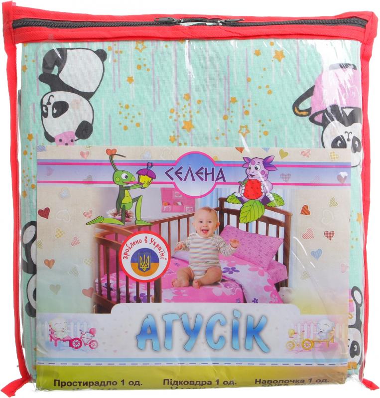 Комплект постельного белья Україна «Пандочка» - фото 1 Комплект постельного белья Україна «Пандочка» - фото 1