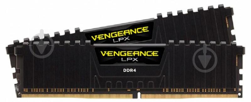 Оперативная память Corsair DDR4 SDRAM 8 GB (2x4GB) 2400 MHz (CMK8GX4M2A2400C16) Vengeance LPX Black - фото 3