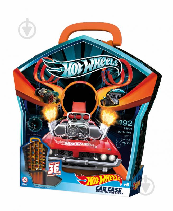 Контейнер Hot Wheels Металлический для 36 машинок HWCC3 - фото 1