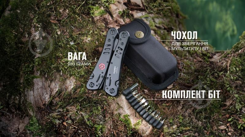 Мультитул Ganzo Multi Tool G301-В (14 в 1) 000581110 - фото 8 Мультитул Ganzo Multi Tool G301-В (14 в 1) 000581110 - фото 8