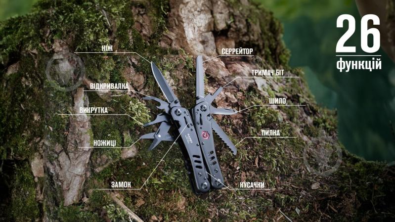 Мультитул Ganzo Multi Tool G301-В (14 в 1) 000581110 - фото 7 Мультитул Ganzo Multi Tool G301-В (14 в 1) 000581110 - фото 7