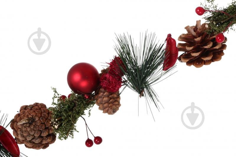 Гірлянда декоративна з шишками WJ242016 1,2 м - фото 2 Гірлянда декоративна з шишками WJ242016 1,2 м - фото 2