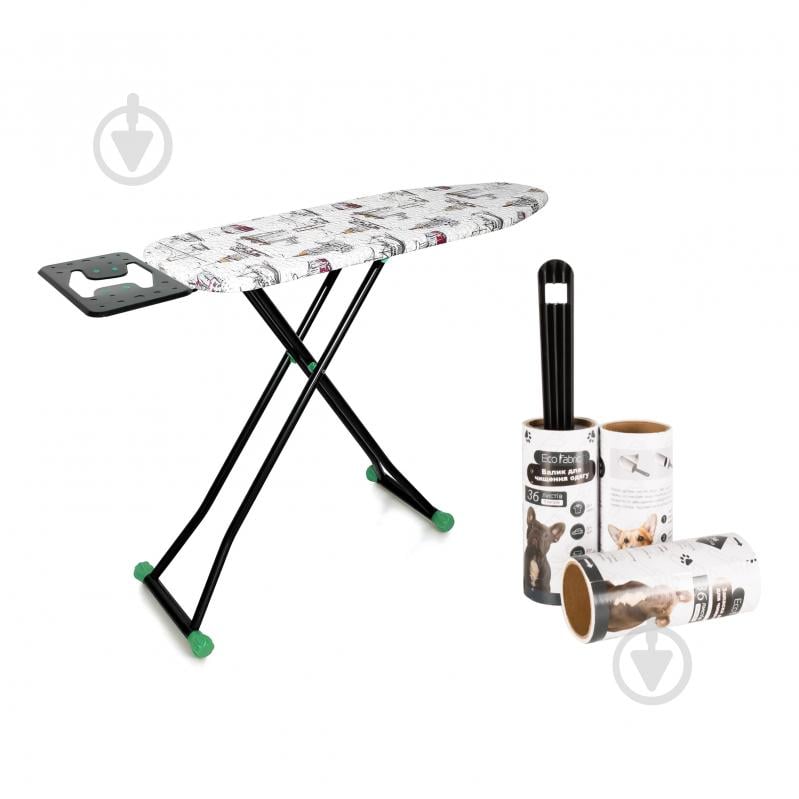 Гладильная доска Dogrular 36х112 см моноблок + Набор для чистки одежды - фото 1 Гладильная доска Dogrular 36х112 см моноблок + Набор для чистки одежды - фото 1