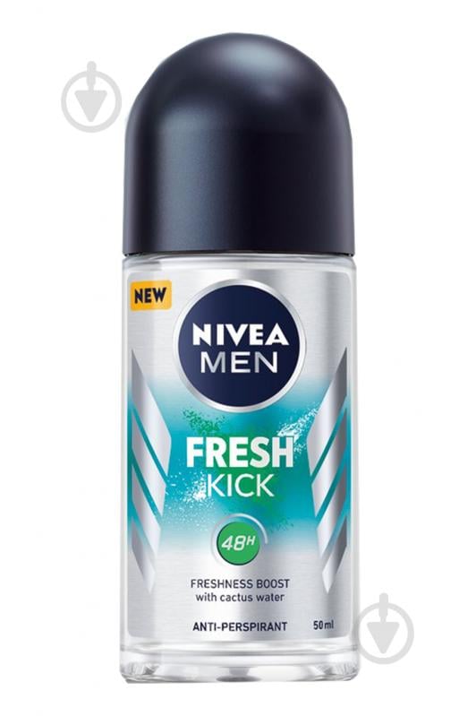 Дезодорант-антиперспірант для чоловіків Nivea Fresh Kick 50 мл - фото 1