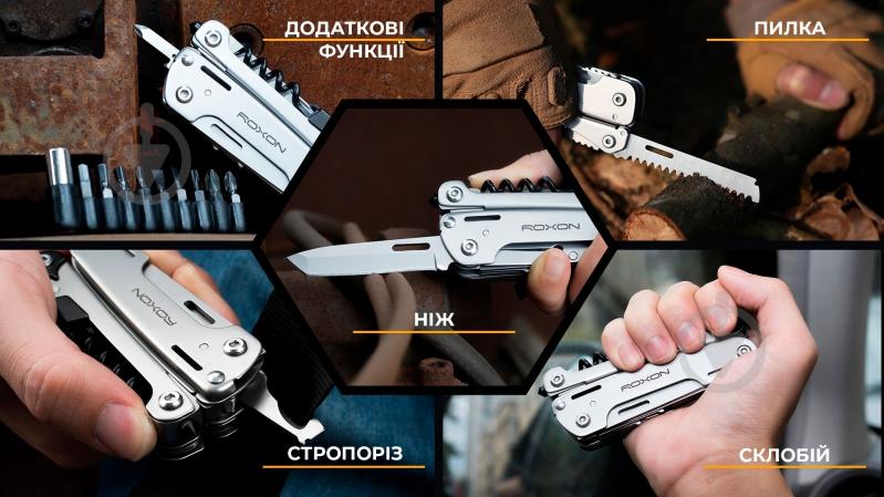 Мультитул Roxon 002804655 - фото 6