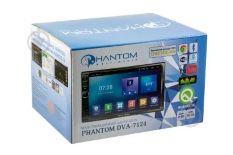 Автомагнитола Phantom DVA-7124 - фото 6
