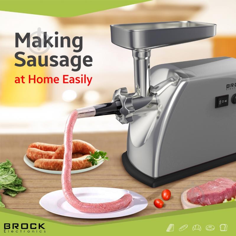 Мясорубка Brock MG 1601 SS - фото 11 Мясорубка Brock MG 1601 SS - фото 11