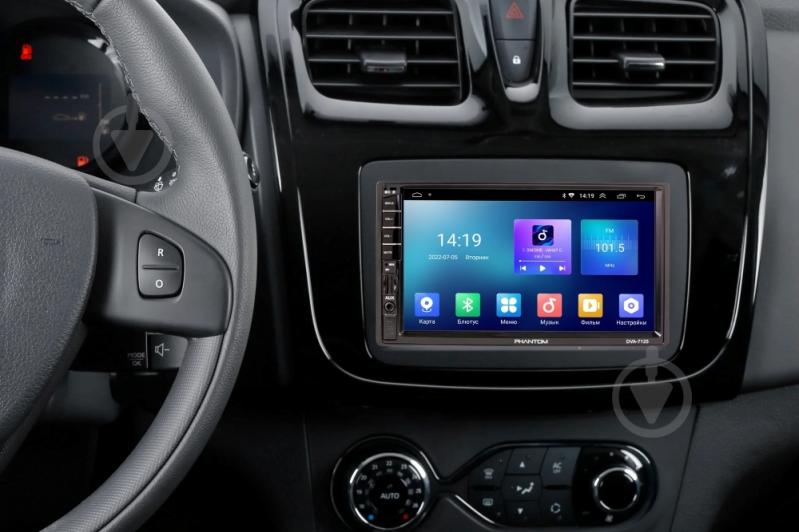 Автомагнітола Phantom DVA-7125 - фото 3 Автомагнітола Phantom DVA-7125 - фото 3