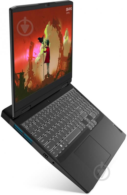 Ноутбук Lenovo ideapad Gaming 3 15ARH7 15,6" (82SB00QCRA) onyx grey - фото 7