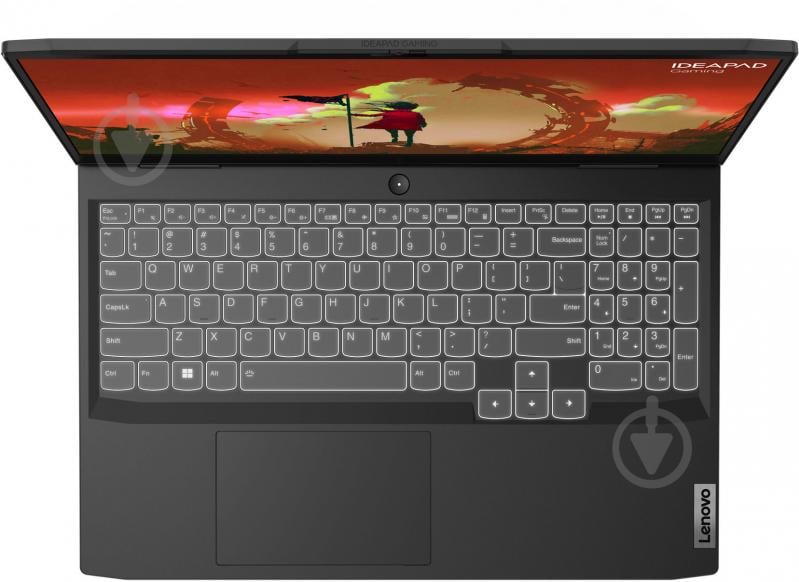 Ноутбук Lenovo ideapad Gaming 3 15ARH7 15,6" (82SB00QCRA) onyx grey - фото 6