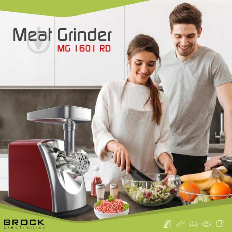 Мясорубка Brock MG 1601 RD - фото 13