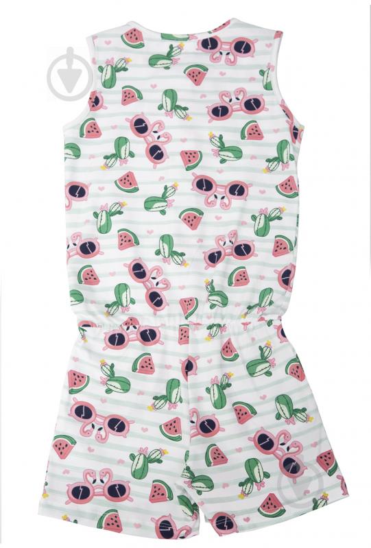 Напівкомбінезон для дівчаток Luna Kids Flamingo р.128-134 мульті №0031/16197 - фото 4