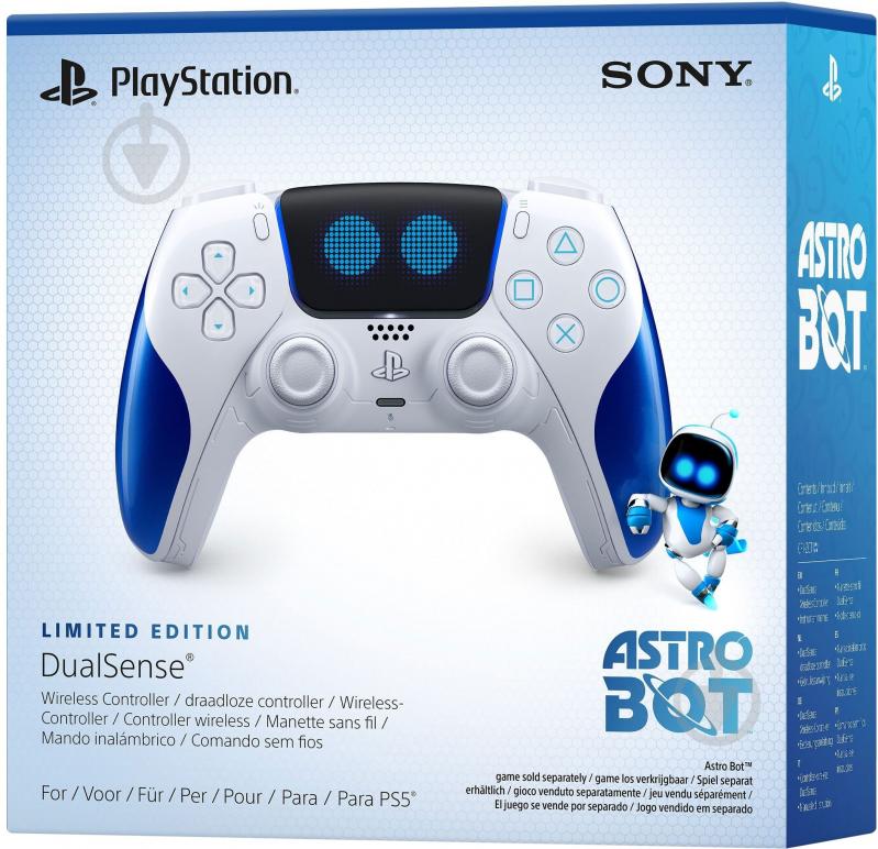 Геймпад бездротовий Sony DualSense для PS5 Astro Bot Limited Edition (1000044980) - фото 9