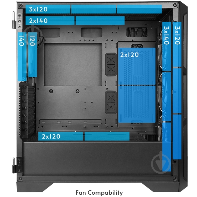 Корпус Chieftec GA-01B-L-OP - фото 10