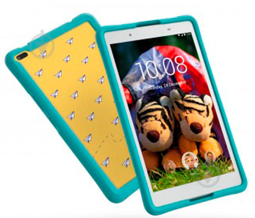 Чехол Lenovo Kid's Pack для планшета Lenovo TAB4 8" blue (ZG38C01700) Bumper Sticker Film + защитная пленка - фото 7