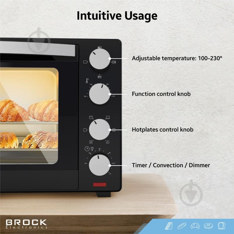 Электрическая печь Brock TO 3002 B - фото 13