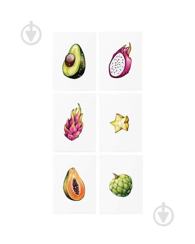 Тату тимчасове TATTon.me Tropical Fruits set - фото 2 Тату тимчасове TATTon.me Tropical Fruits set - фото 2