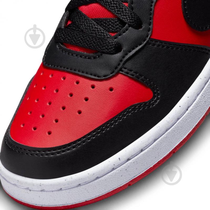 Кросівки для хлопчиків демісезонні Nike COURT BOROUGH LOW RECRAFT DV5456-600 р.38 червоні - фото 7 Кросівки для хлопчиків демісезонні Nike COURT BOROUGH LOW RECRAFT DV5456-600 р.38 червоні - фото 7